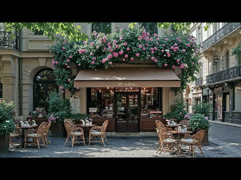 Soft Sunshine Spring Jazz 🌼 Calm Coffee Shop Music for Study & Relaxation