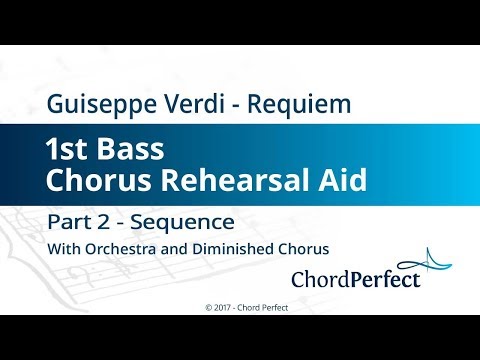 Verdi's Requiem Part 2 - Sequence - 1st Bass Chorus Rehearsal Aid