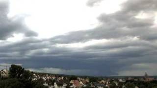 preview picture of video 'Gewitter 10. Juli 2011 Landkreis Fürth (Zeitraffer)'