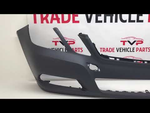 Fits Mercedes E-Class Saloon W212 2009-2013 Front Bumper Primed Standard video