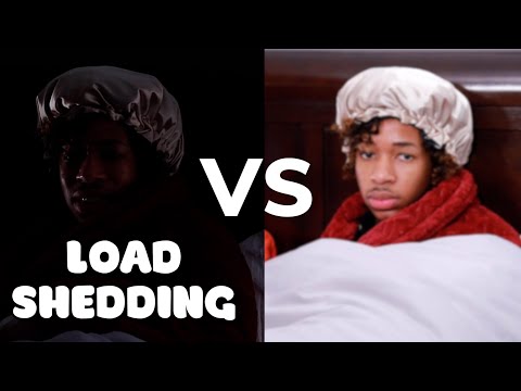 When Load Shedding Starts in South Africa (African Mom VS White Mom)