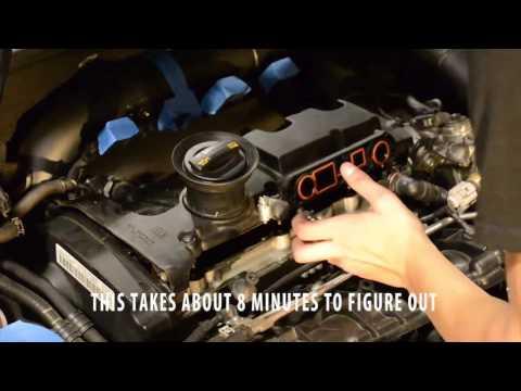 2.0T FSI Valve Cover, Spark Plugs, Coil Packs Replacement - Fix the oil consumption on your MKV GTI!