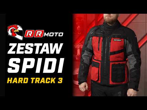 SPIDI HARD TRACK 3 _ deszcz, upał i chłód bez kompromisów _ zestaw motocyklowy