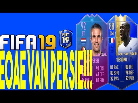 EOAE ROBIN VAN PERSIE,TOTS SISSOKO & EFL GUARANTEED TOTS SBC!!! (#FIFA 19 ULTIMATE TEAM)