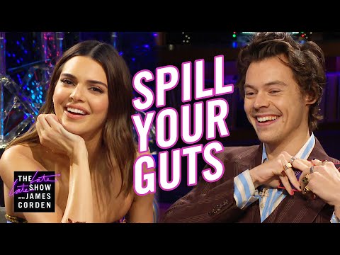 Kendall Jenner Asks Ex Harry Styles Which Songs In His Album Are About Her In 'Spill Your Guts' Game