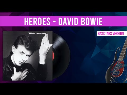 🎶 Heroes - David Bowie | BASS TABS CLUB