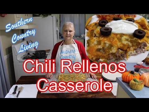 Chili Rellenos Casserole
