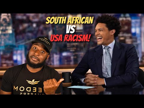 Black Americans reacts to Trevor Noah South African VS American Racism