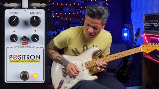 Video thumbnail for Mythos Pedals POSITRON Cascading Amplifier Distortion Pedal by R.J. Ronquillo