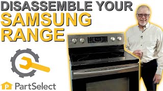 Range Troubleshooting: How to Disassemble Your Samsung Smooth Top Range