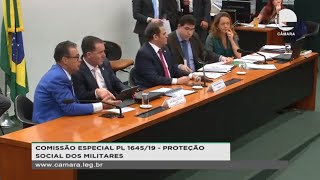 Proteção social dos militares - Reforma da Previdência dos Militares - Votação do parecer do relator - 16/10/2019 14:00