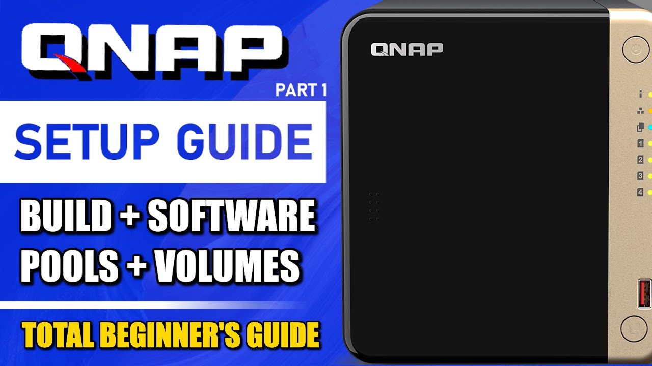 QNAP NAS Setup Guide (2024) - FIRST TIME SETUP (Part 1)