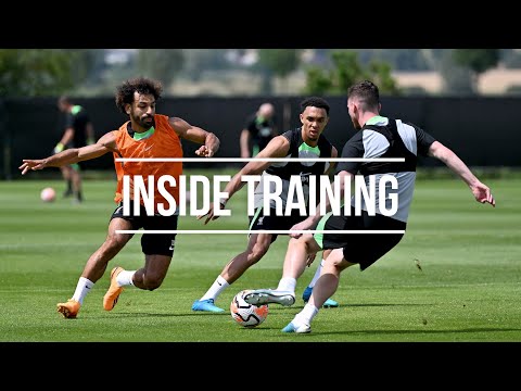 INSIDE TRAINING: "I love it, Macca!' | Attacking transitions and finishing drills in Germany