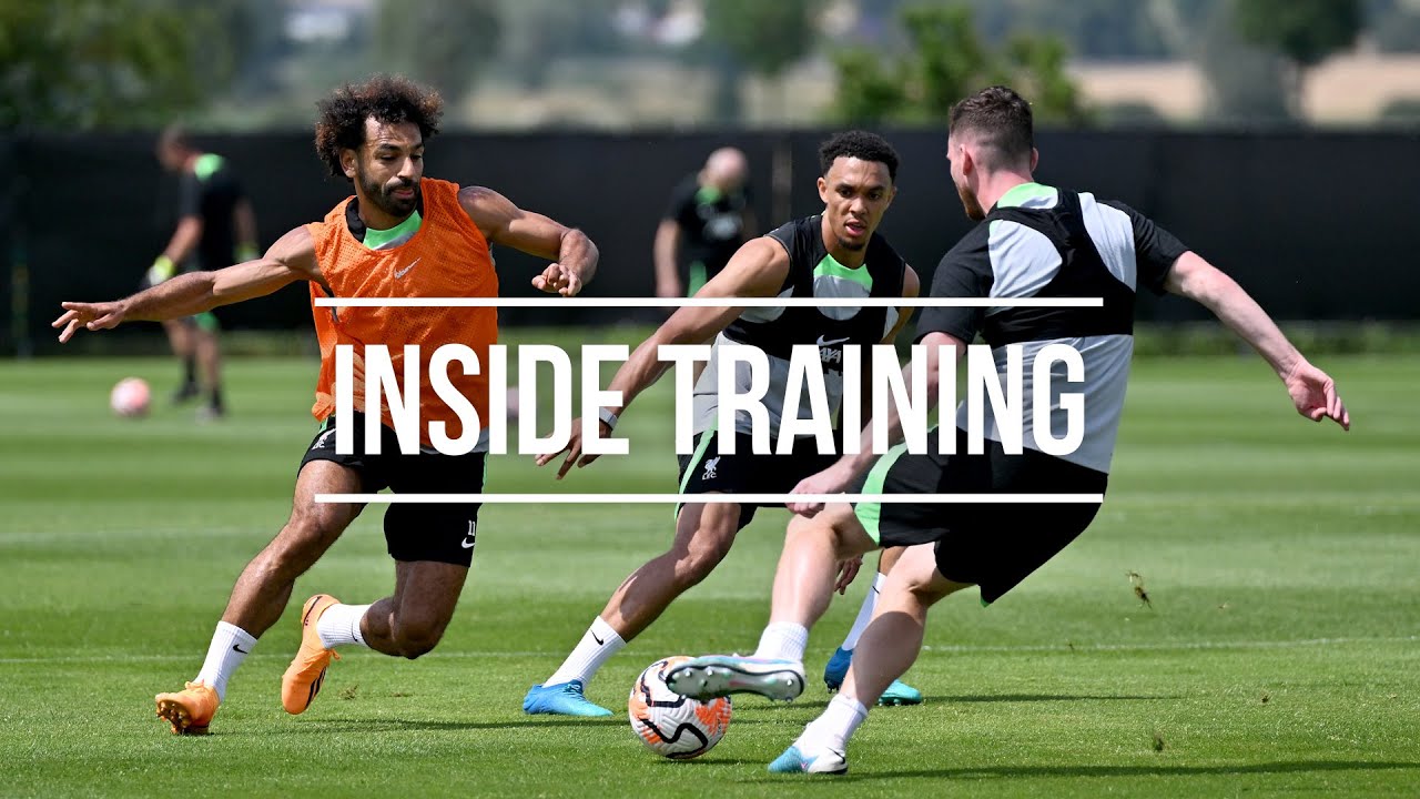 INSIDE TRAINING: "I love it, Macca!' | Attacking transitions and finishing drills in Germany