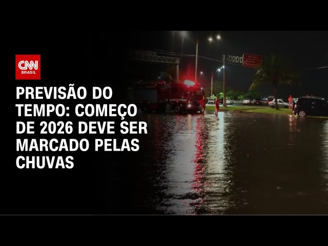 Chuvas devem se intensificar neste começo de ano | CNN PRIME TIME