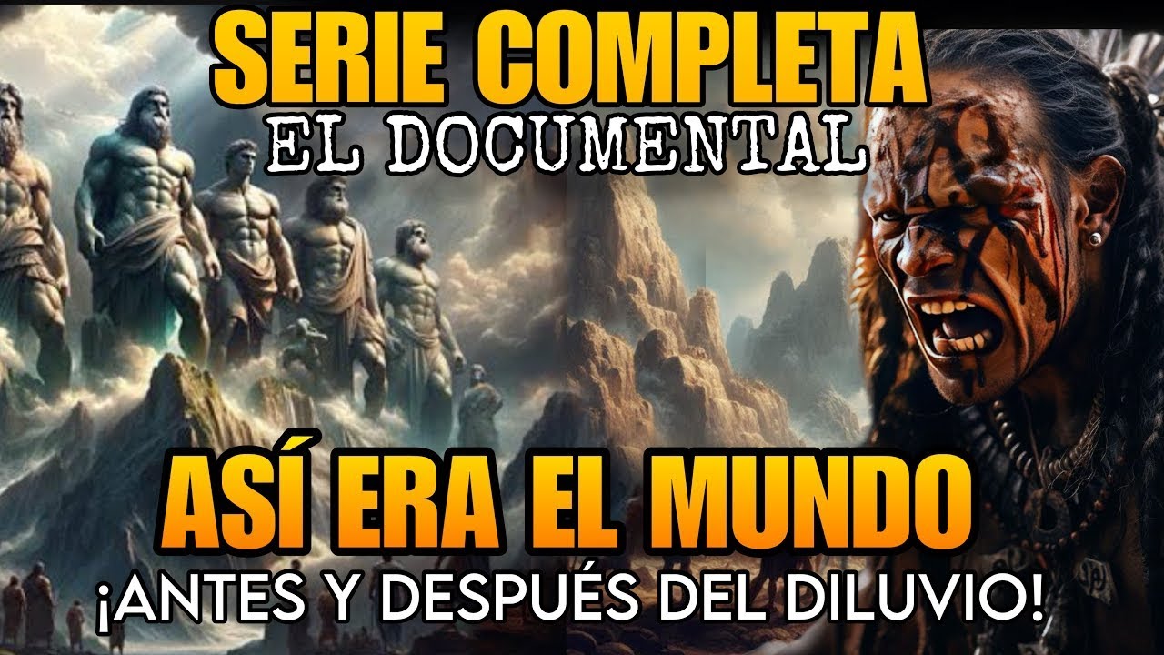 ¿CÓMO ERA EL MUNDO ANTES DEL DILUVIO: EL PERÍODO ANTEDILUVIANO! ( SERIE COMPLETA )