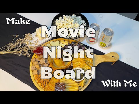 Movie Night Board | Easy Charcuterie At Home