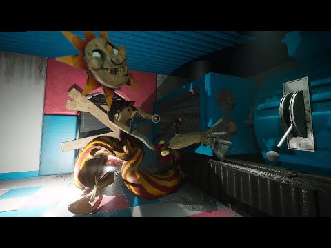 What if you kill Sun with the grinder? - Poppy Playtime: Chapter 2 x Security Breach