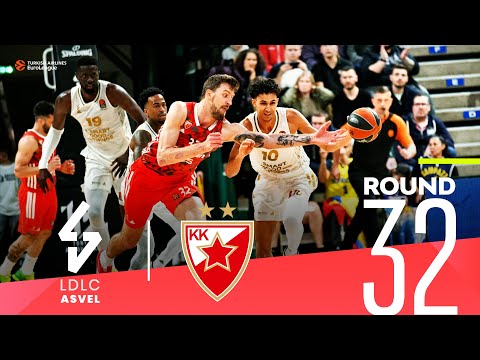 Campazzo leads Zvezda in France! | Round 32, Highlights | Turkish Airlines EuroLeague