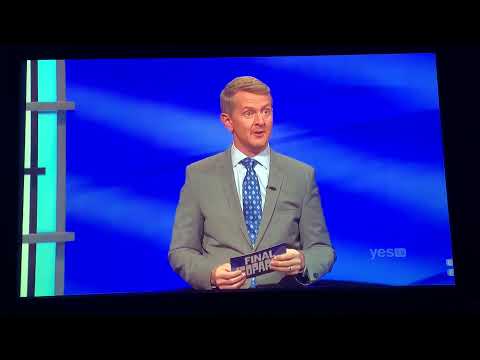 Final Jeopardy, $700,000 MARK - Amy Schneider DAY 18 (12/24/21)