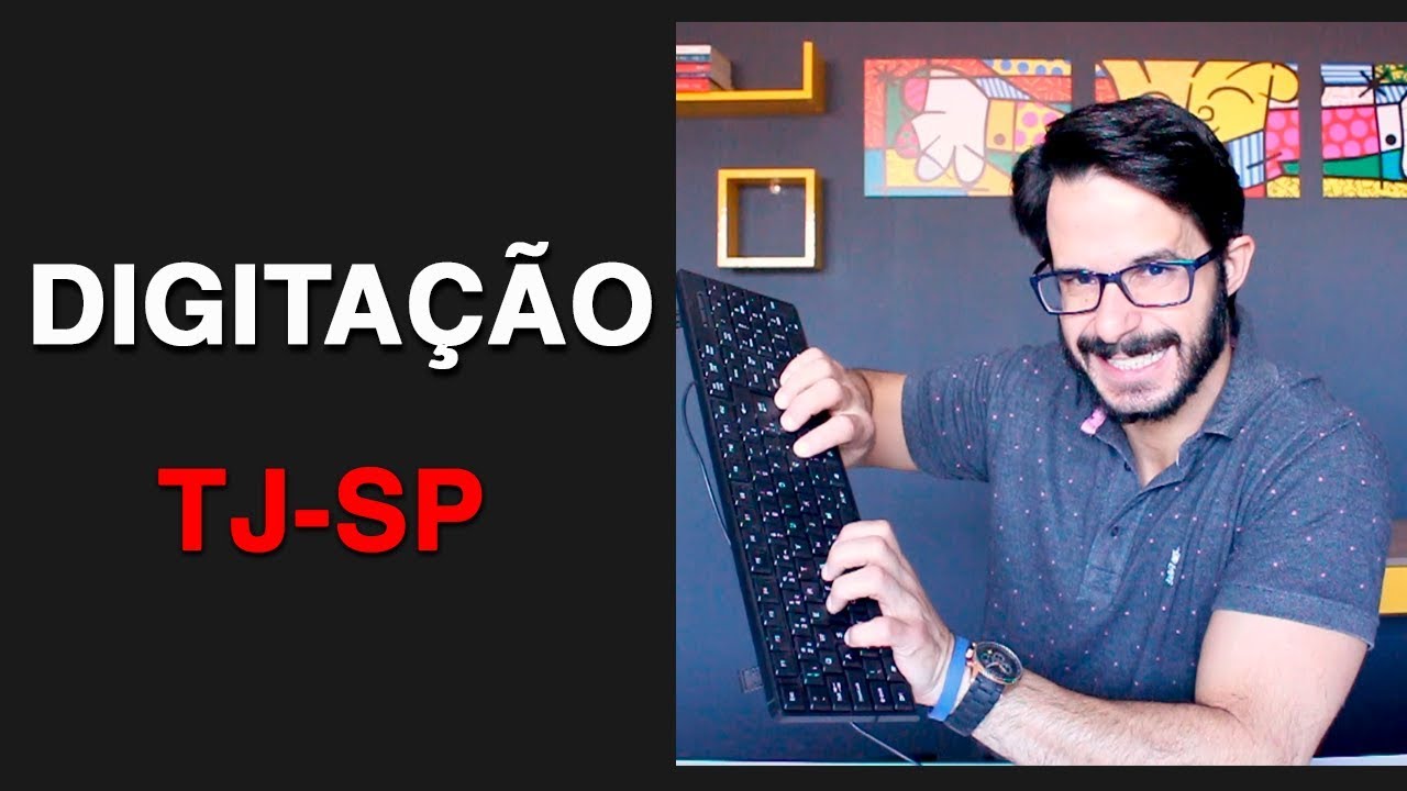 Prova de Digitação Concurso Escrevente TJ SP – Guia Completo do 1º Lugar