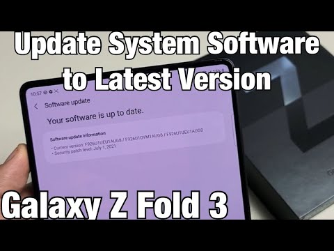 Galaxy Z Fold 3 How to Insert SIM Card Check Mobile Settings