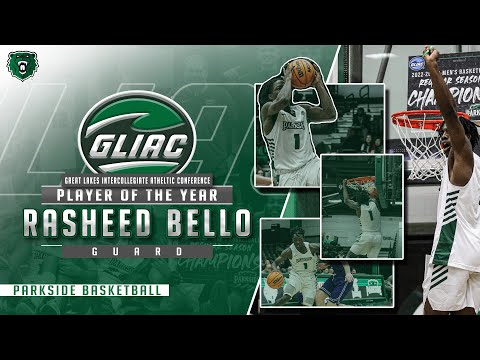 Rasheed Bello 2022-23 GLIAC Player of the Year