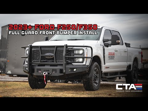 2023+ Ford F250/F350 Full Guard Front Bumper Install | Chandler Truck Accessories