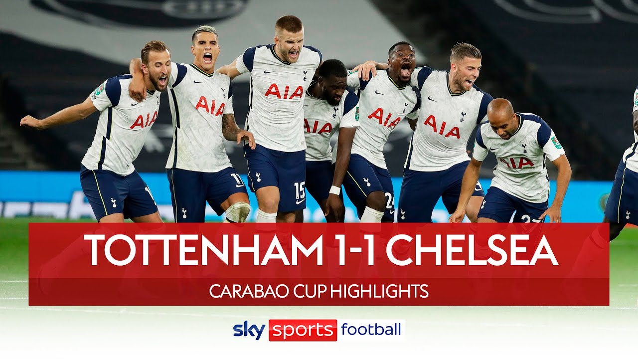 Tottenham 1-1 Chelsea | Carabao Cup
