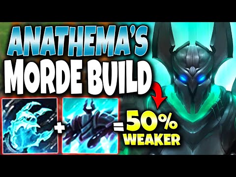 New OP Build that BREAKS League of Legends | Make all 50% WEAKER with ANATHEMA'S CHAINS MORDEKAISER