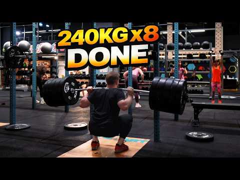 Testing the Limits: 240kg x8 | 5 Week Goal Complete