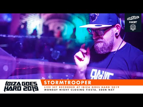 Darkside Podcast 331 -  STORMTROOPER presents RAVE MUZIK @ Ibiza Goes Hard 2019 [Live Set]