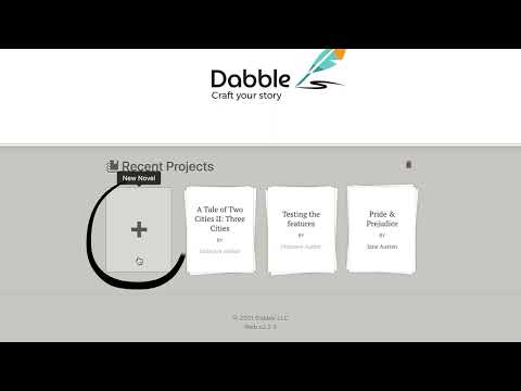 Getting Started with Dabble