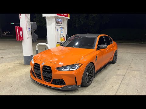 BMW G80 M3 COMPETITION NIGHT DRIVE POV