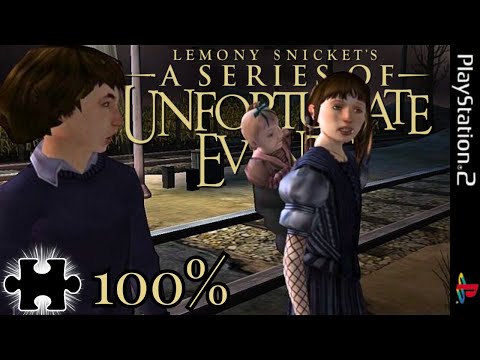Lemony Snicket’s A Series of Unfortunate Events [PS2] – 100% Playthrough | All Collectibles & Extras