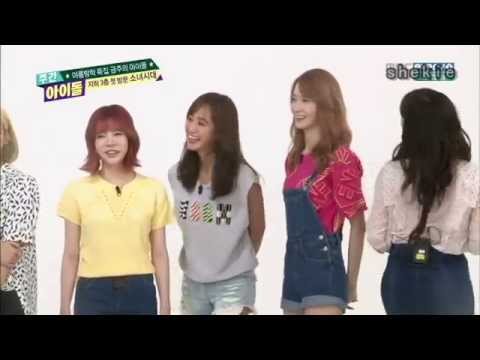 [eng] 150819 SNSD Weekly Idol - Apink cut
