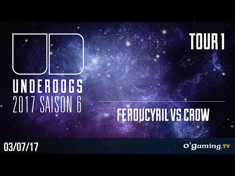 FerouCyril vs Crow - Underdogs 2017 S6 Qualifier  - Tour 1 - Stacraft 2