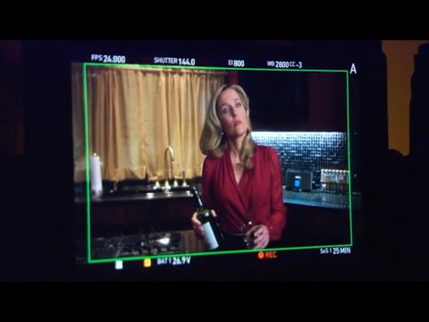 Gillian Anderson 'Hannibal   Sorbet' behind the scenes 2013