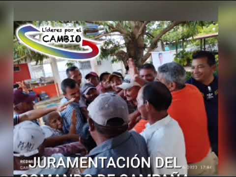 Juramentación del Equipo de Líderes por El Cambio en Pedro Camejo, San Fernando de Apure.