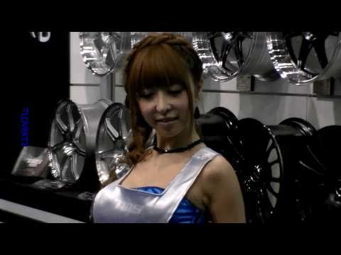 永瀬ゆみ ３つ編みリボン 大阪オートメッセ Yumi Nagase