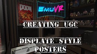 EMUVR | UGC Creation - Displate Style Posters