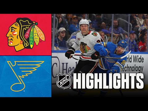 NHL Highlights | Blackhawks vs. Blues | September 27, 2025