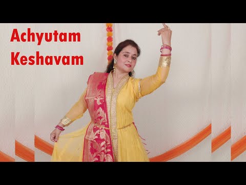 Achyutam Keshvam || Kaun Kehte Hain Bhagwan || Krishna Dance || Himani Saraswat || Dance Classic