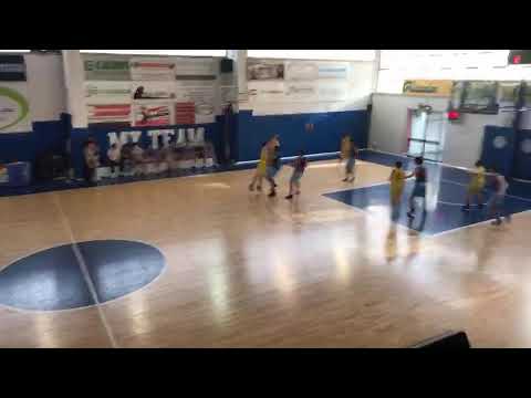 Under 16 silver College Basketball vs Borgoticino
