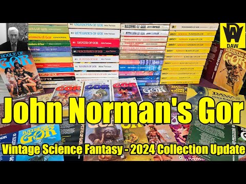 The GOR Books Of John NORMAN - 2024 COLLECTION Update - Vintage SCIENCE Fantasy