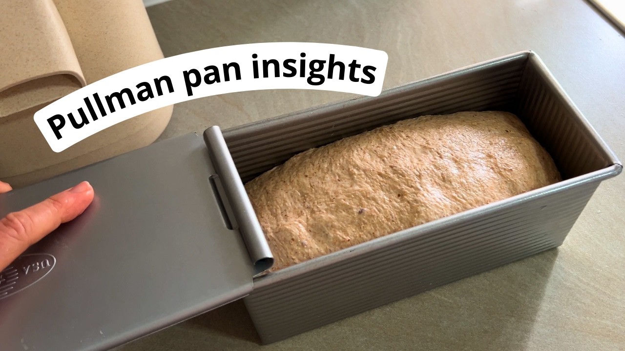 These pans taught me so much! 🍞 100% whole wheat sourdough Pullman pan loaf