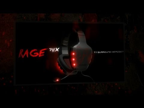 Наушники Ozone OZRAGE71 (черный)