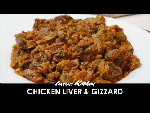 How To Make Chicken Gizzard & Liver | Chicken Liver & Gizzard Masala Recipe