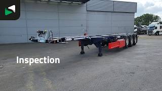 Купить полуприцеп контейнеровоз D-Tec VCC-01 Multi'45ft APK 06/27 Lift Axle - Изображение 4 | Autoline KG Полуприцеп контейнеровоз D-Tec VCC-01 Multi'45ft APK 06/27 Lift Axle | Изображение 4 - Autoline