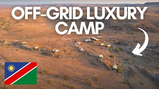 Staying at an Eco-luxury camp in Namibia and trekking wild rhinos😍